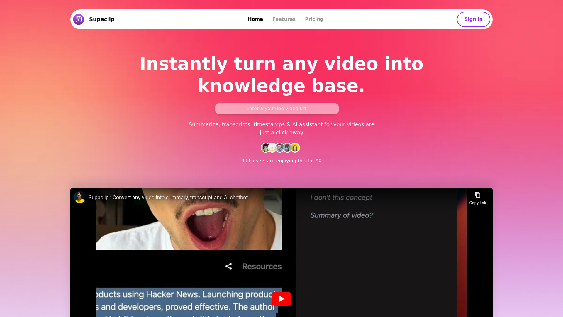 Supaclip startup – AI Knowledge Base