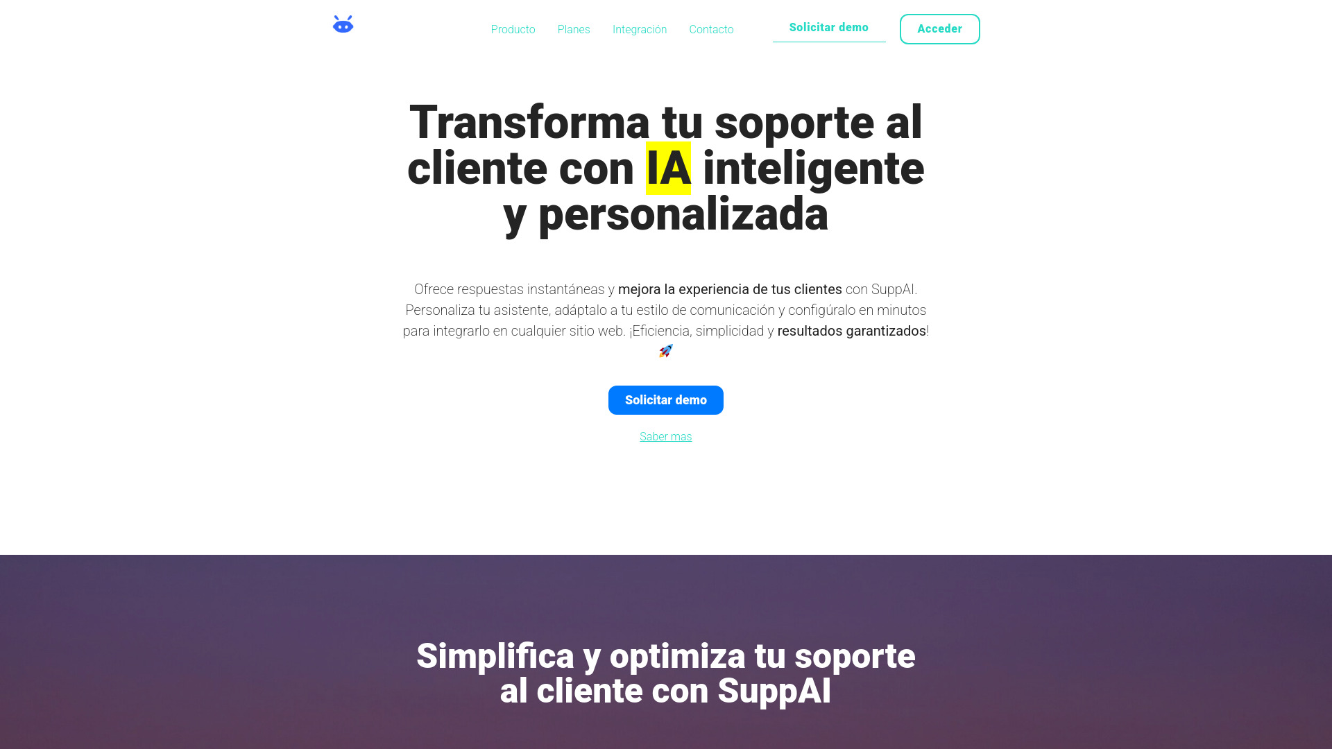 Suppai.io - El chat de soporte con IA startup – AI Chatbot
