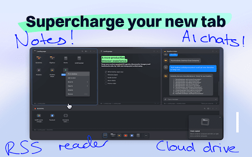 tabOS startup – AI Assistant