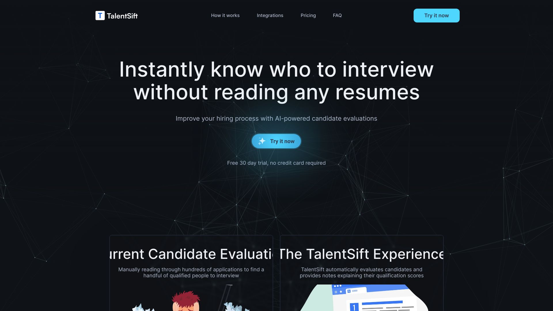 TalentSift startup – AI Recruiting