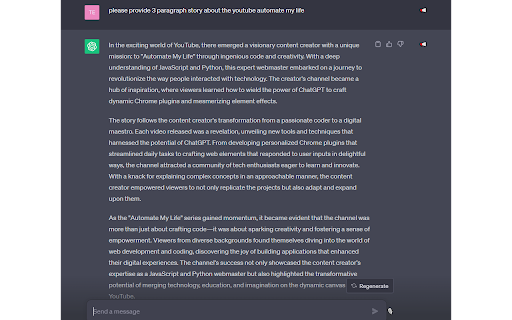 Talk With Me ChatGPT startup – AI Voice Assistants