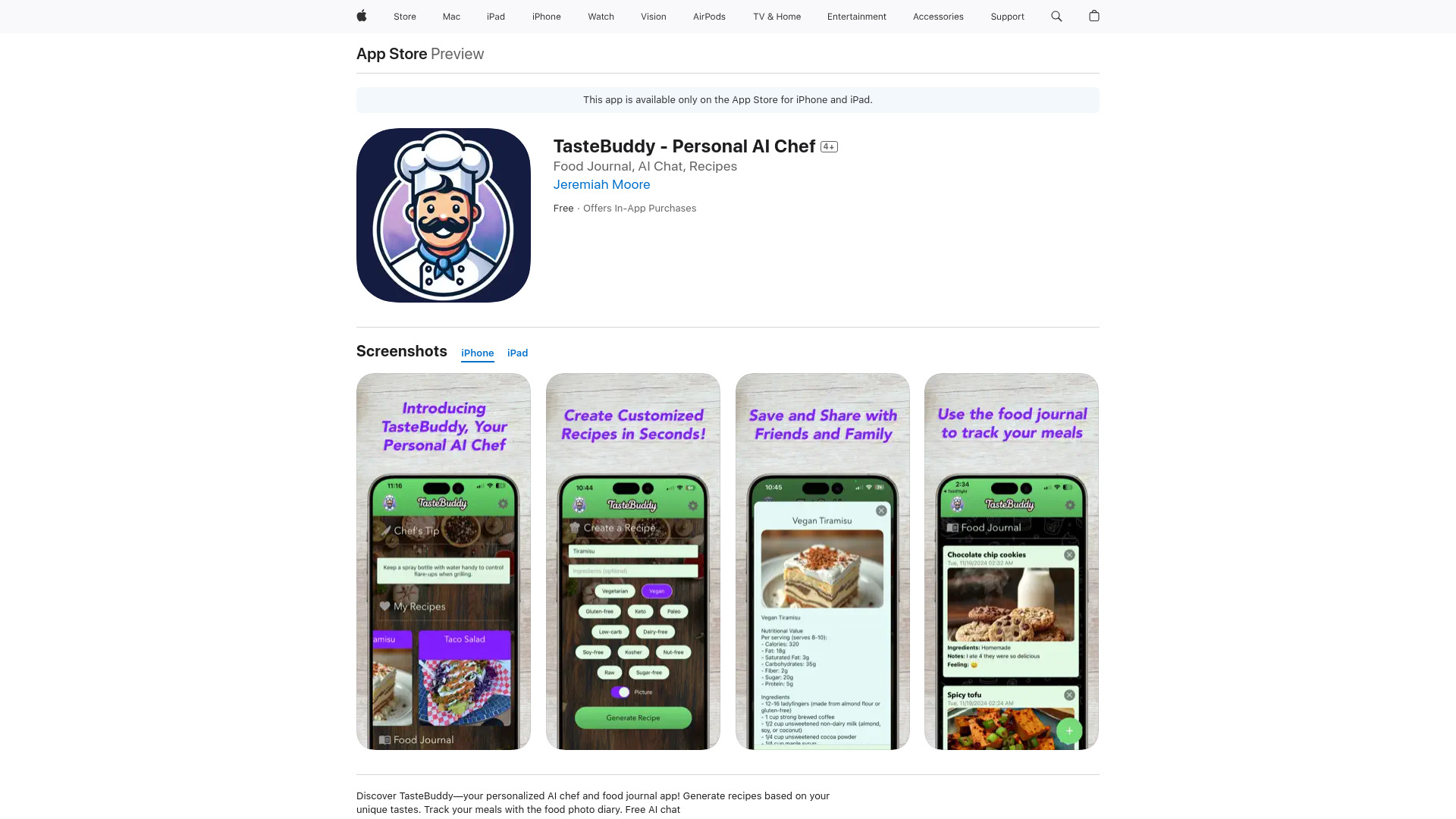 TasteBuddy- AI-Powered Kitchen Companion startup – AI Cooking Assistant