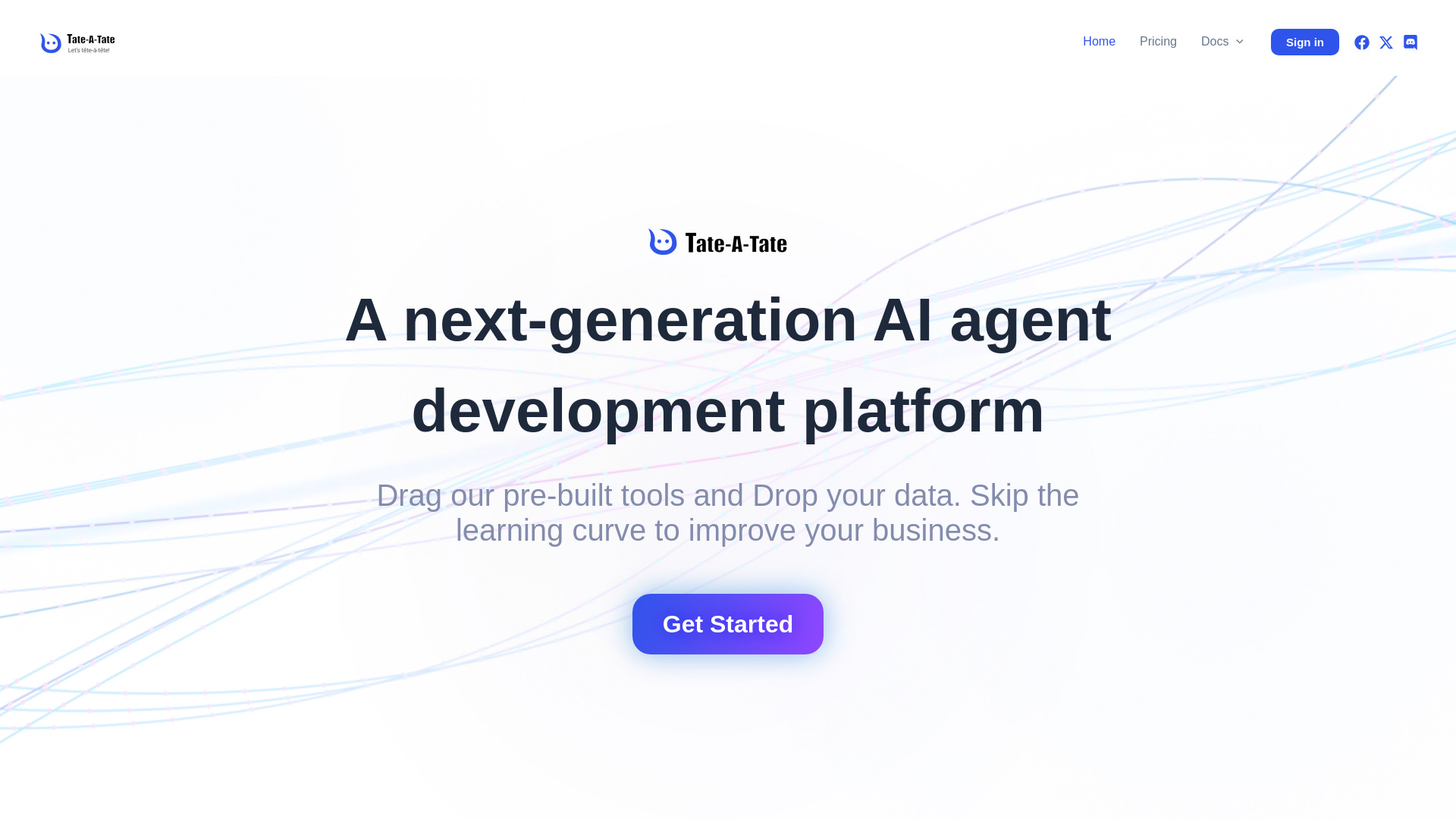 Tate-A-Tate startup – AI Agent