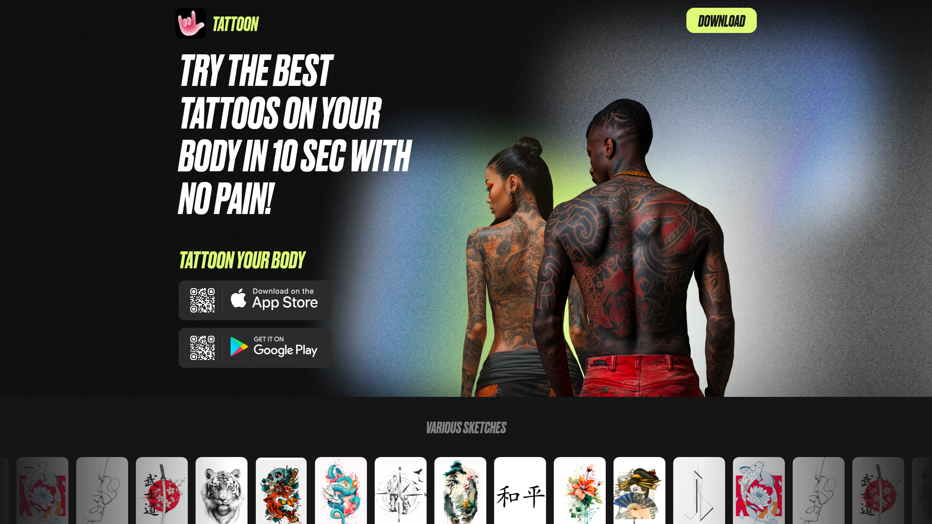 Tattoon App startup – AI Tattoo Generator