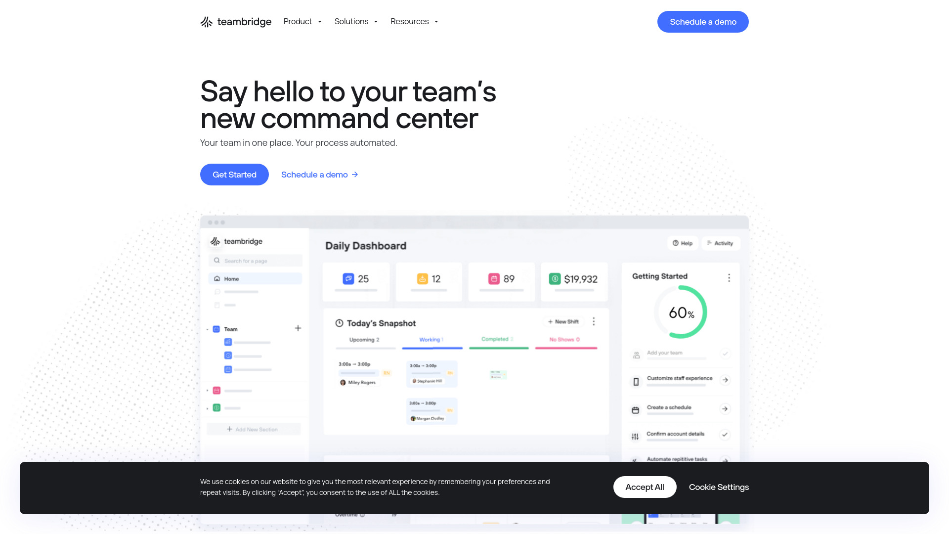 TeamBridge startup – AI Productivity Tools