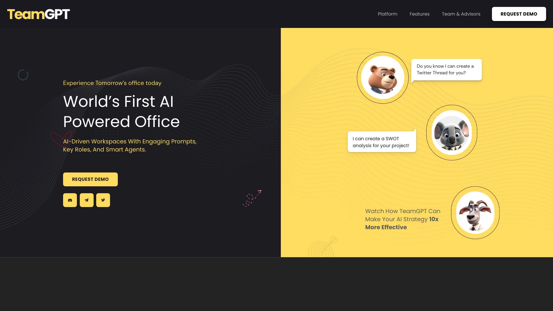 TeamGPT startup – AI Agent