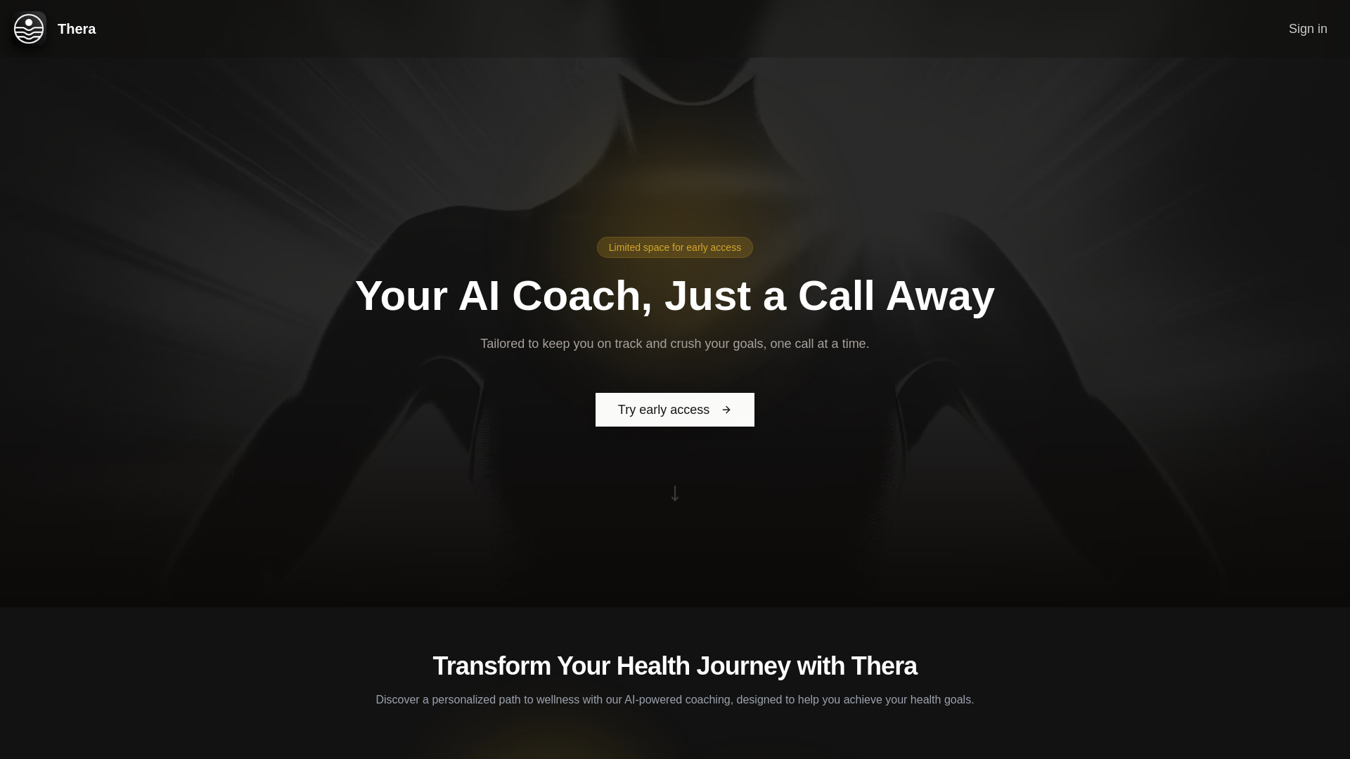 Thera startup – AI Coaching