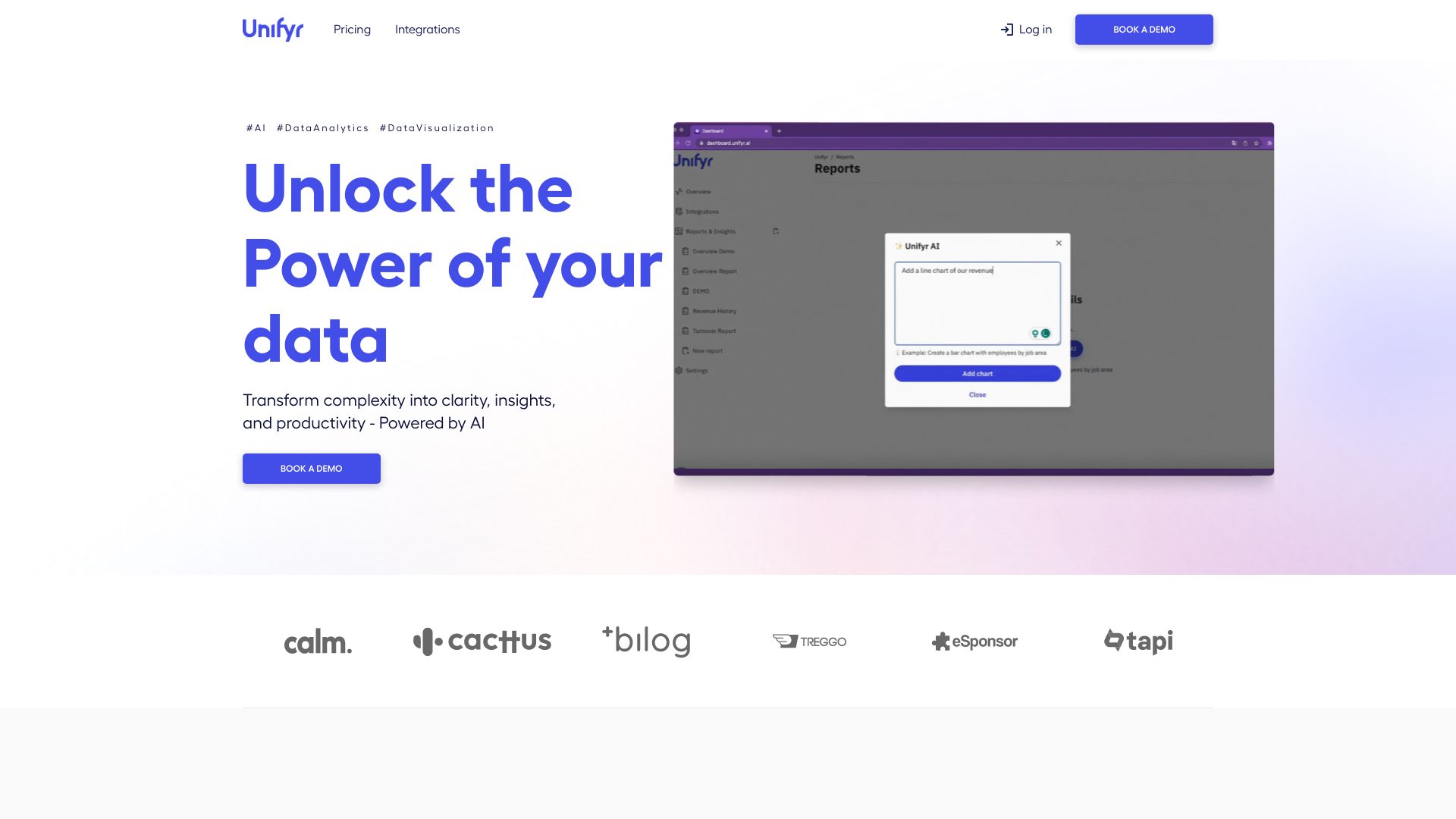 Unifyr.ai startup – AI Product Description Generator