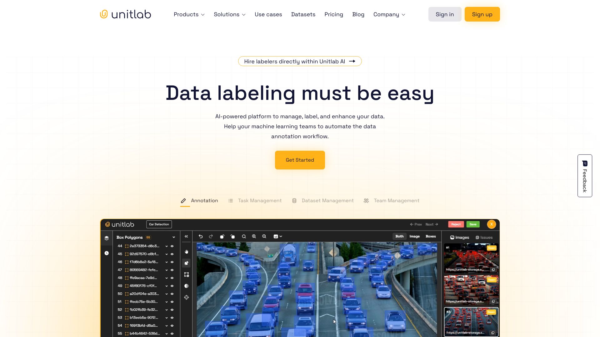 Unitlab AI startup – AI Product Description Generator