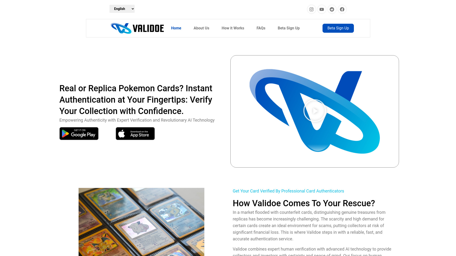 Validoe startup – AI Checker