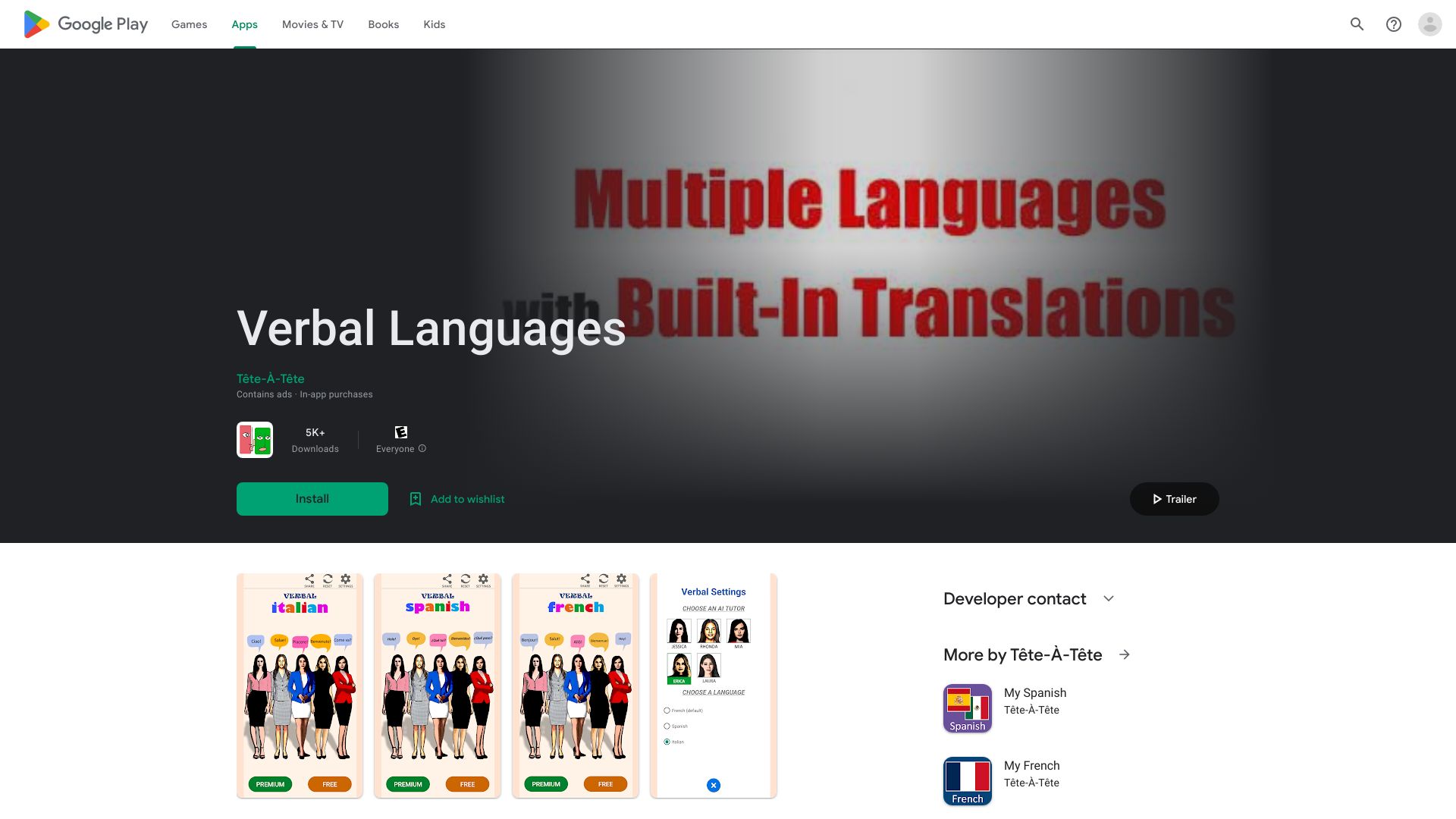 Verbal Languages startup – AI Education Assistant