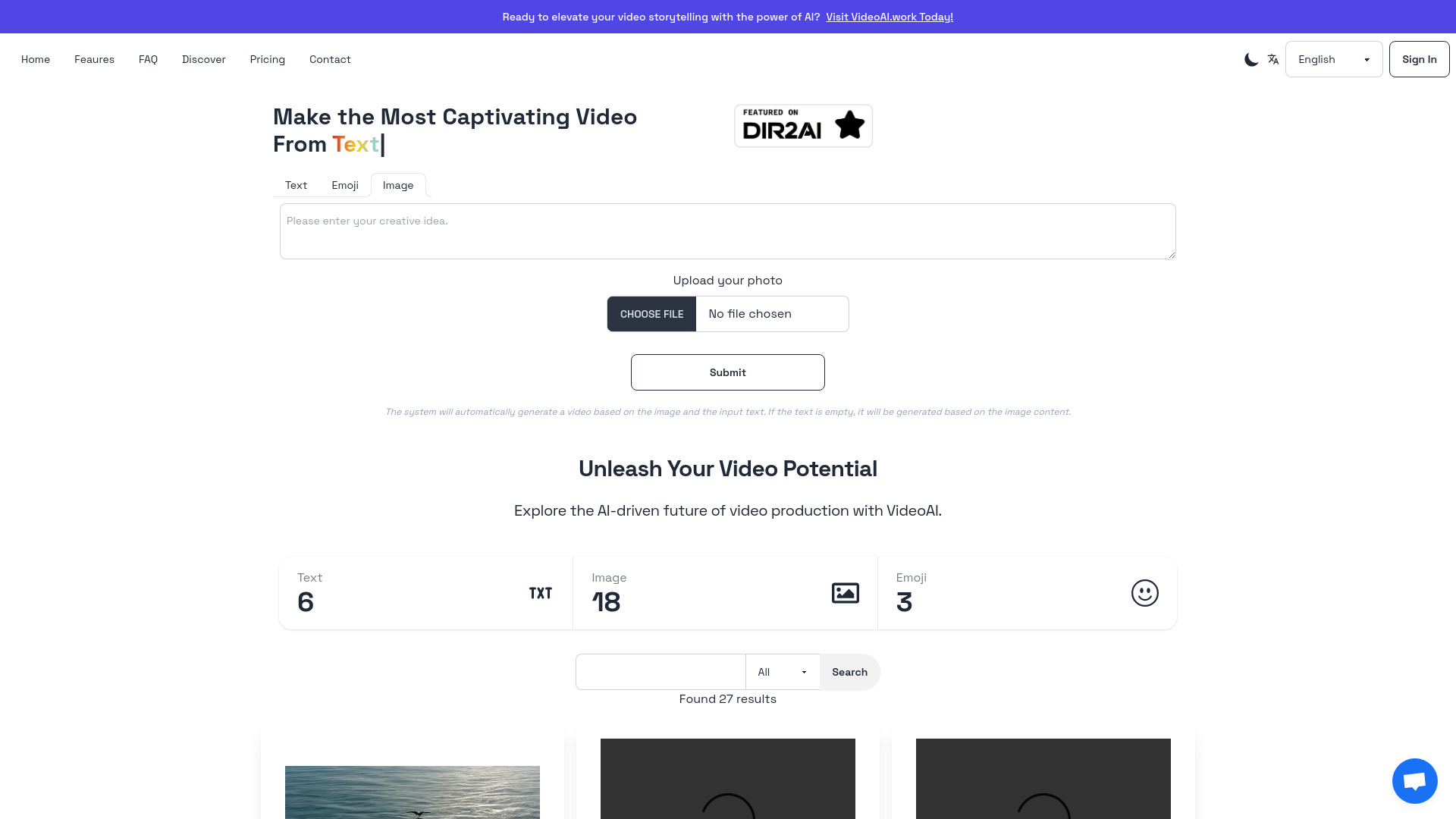 VideoAI startup – AI Video Generator
