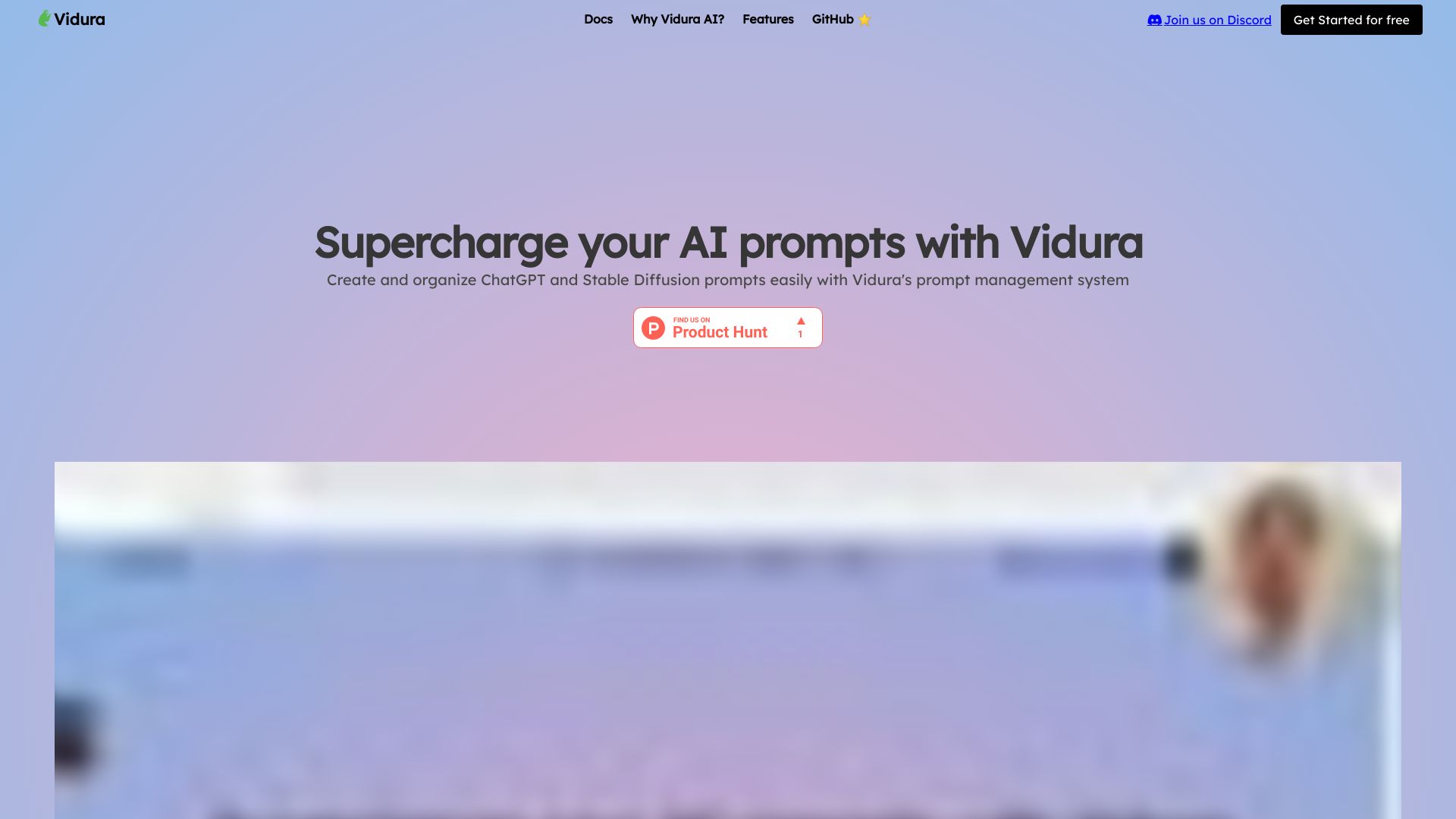 Vidura AI startup – AI Content Generator