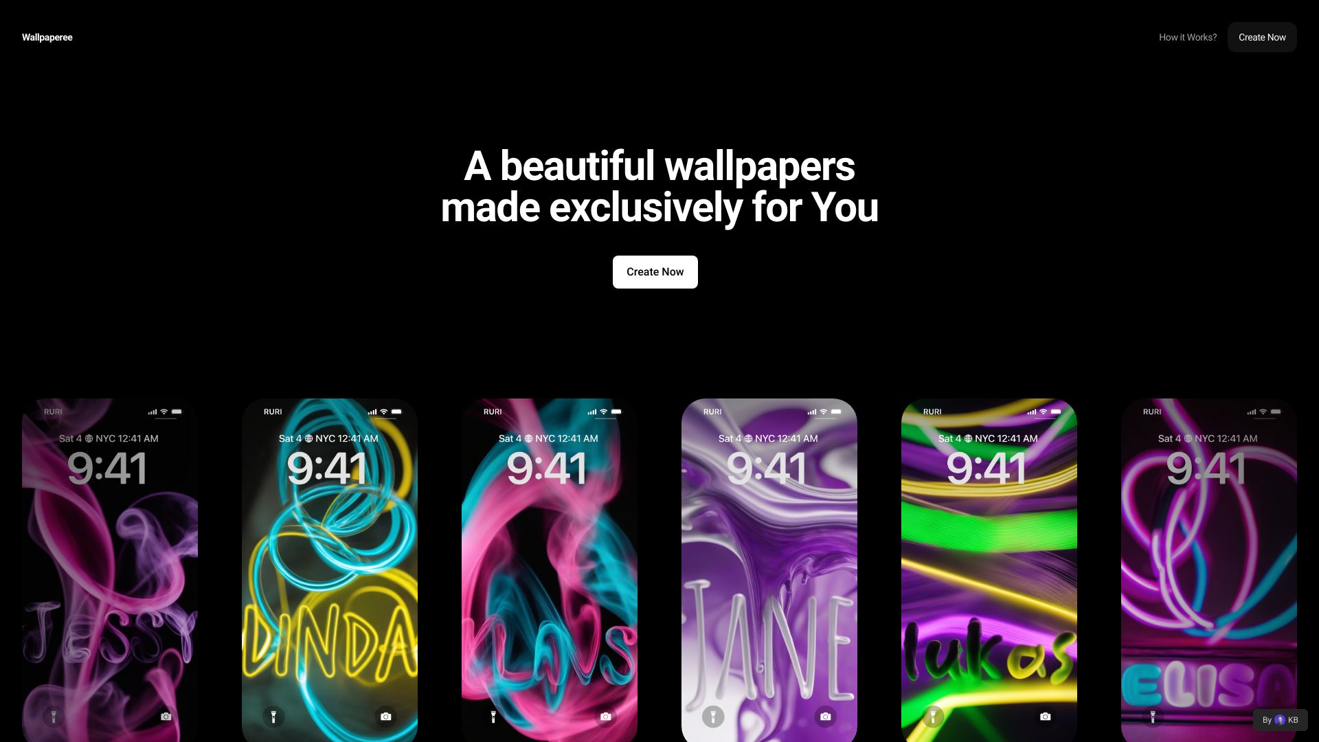 Wallpaperee startup – AI Photo & Image Generator