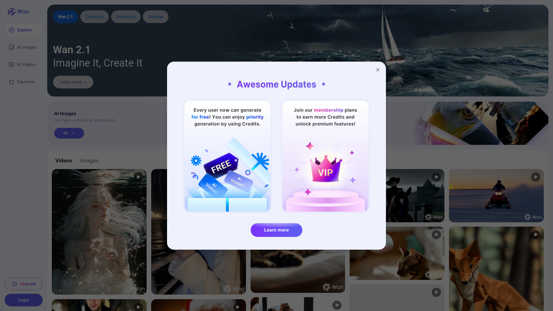 Wan.Video startup – AI Video Generator