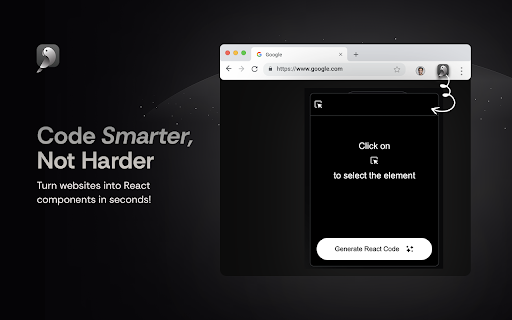 Website To React - By CodeParrot.ai startup – AI Code Generator