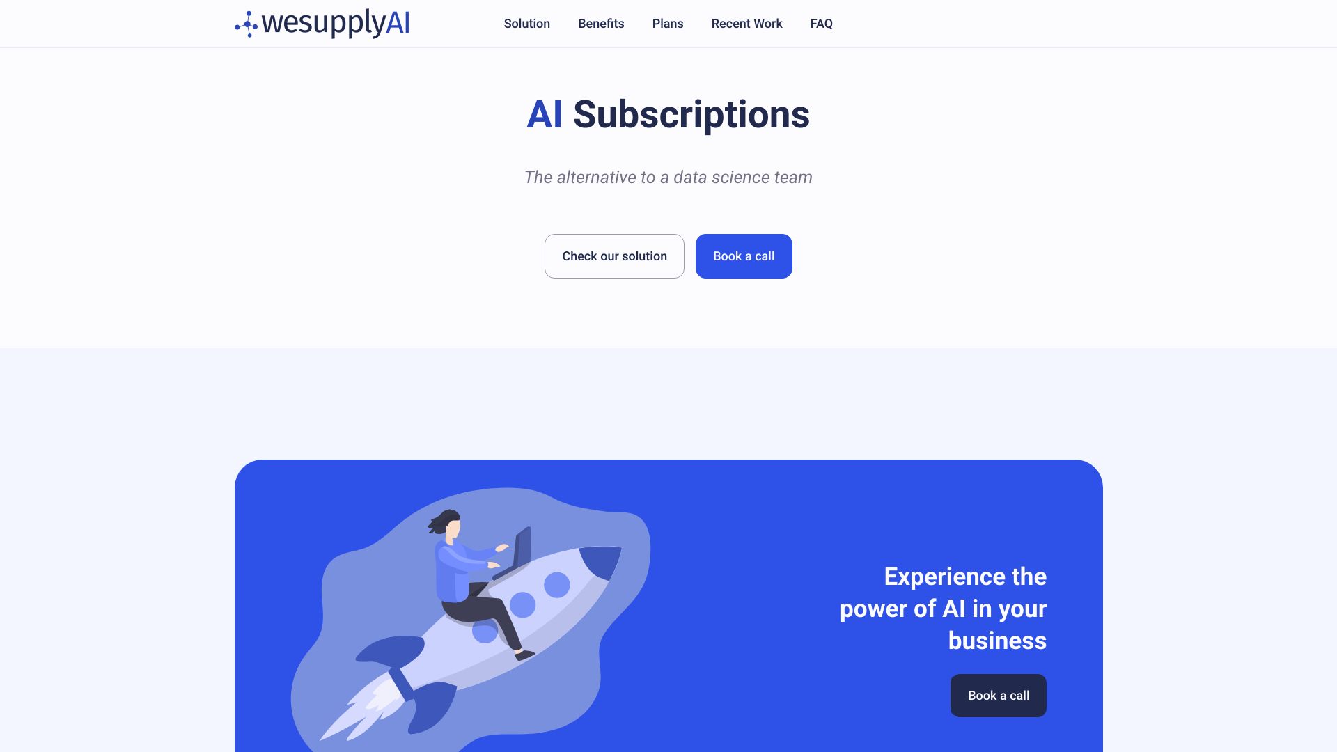 wesupplyAI startup – AI Models