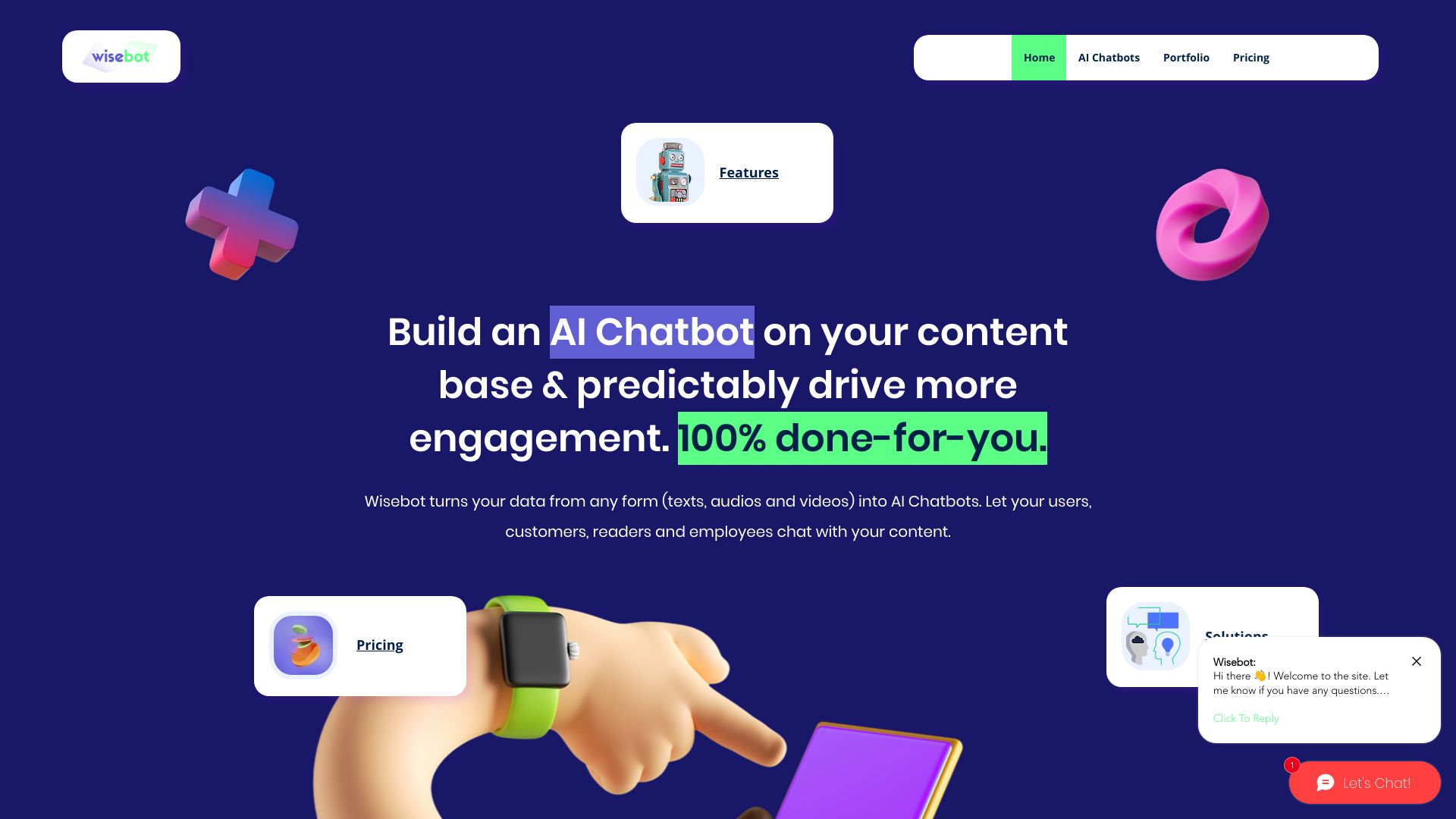 Wisebot AI startup – AI Lead Generation