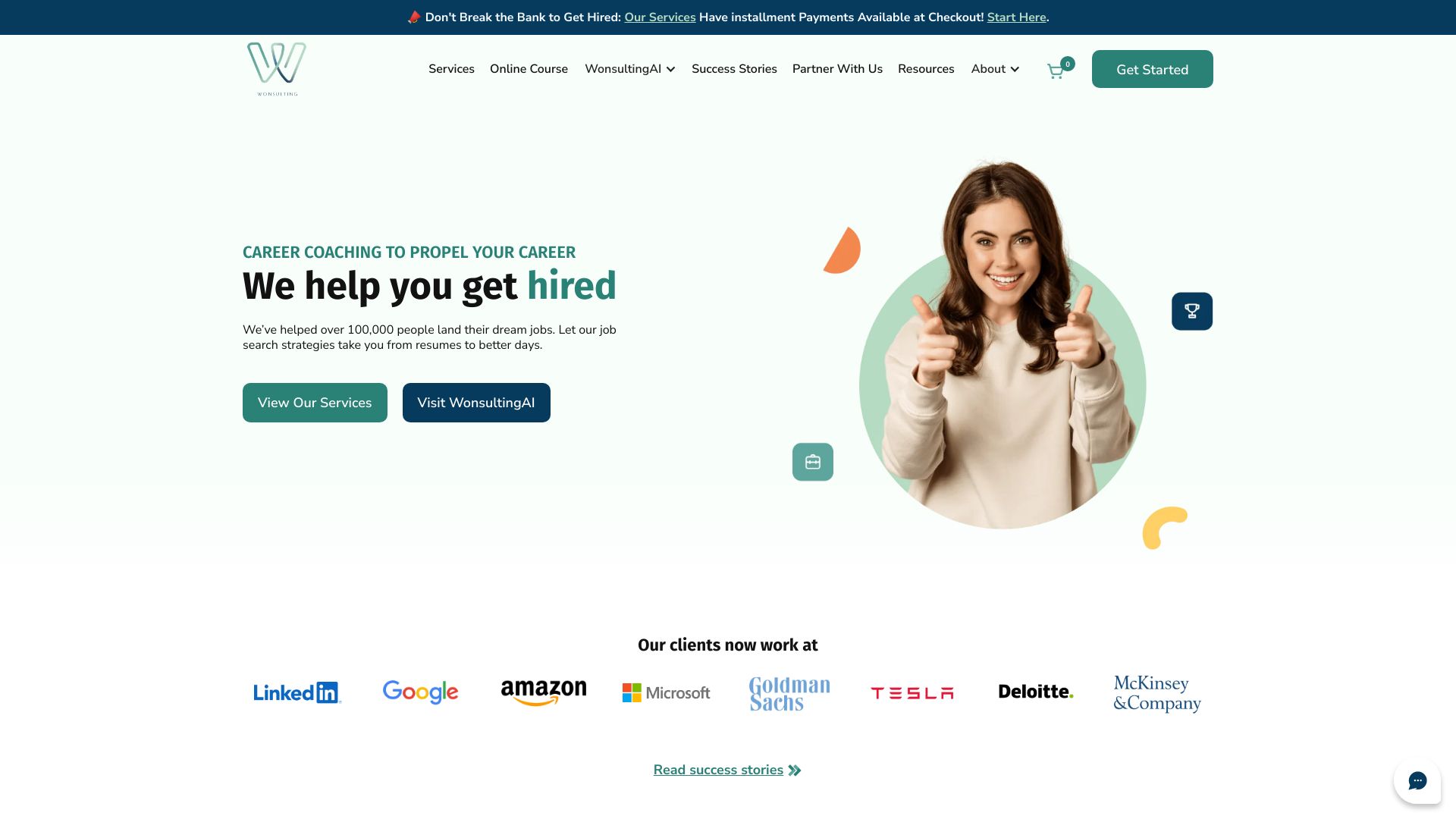 WonsultingAI startup – AI Product Description Generator