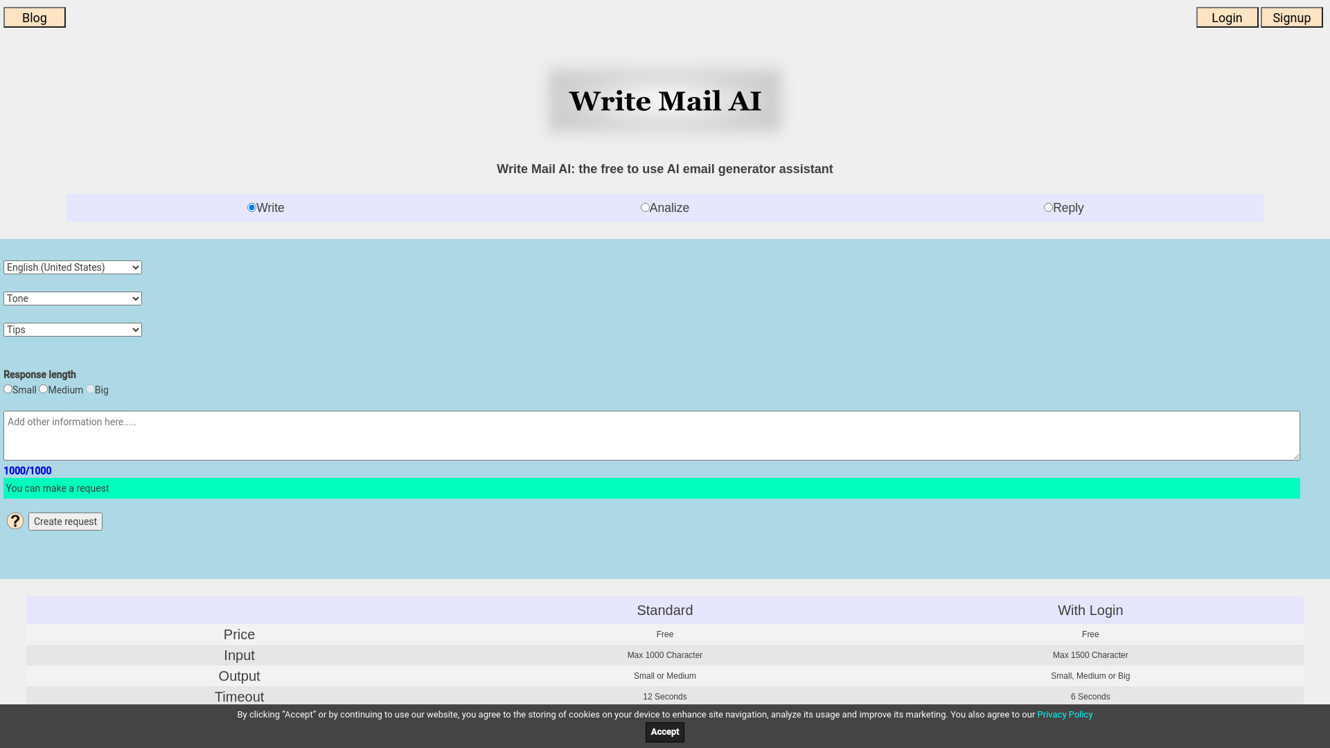Write Mail AI startup – AI Email Generator