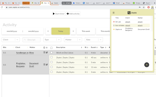 Zepto startup – AI Productivity Tools